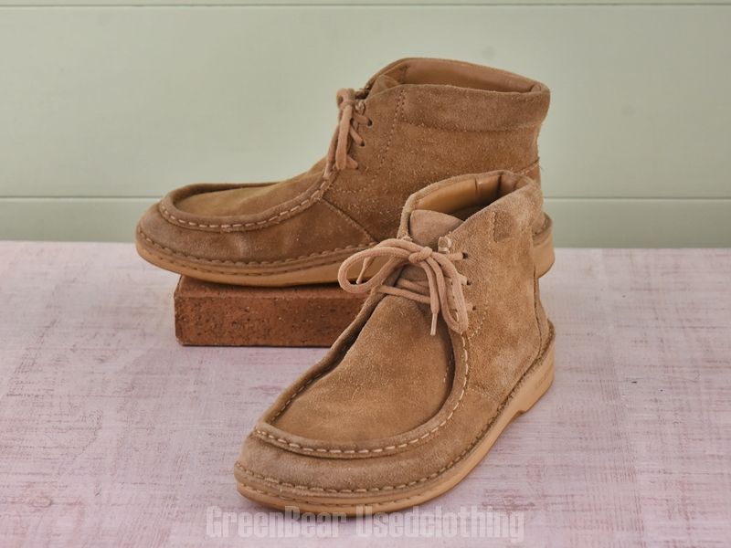 E 325 ドイツ製 コンフォートシューズ スウェード 茶 レディース 24.5 cm