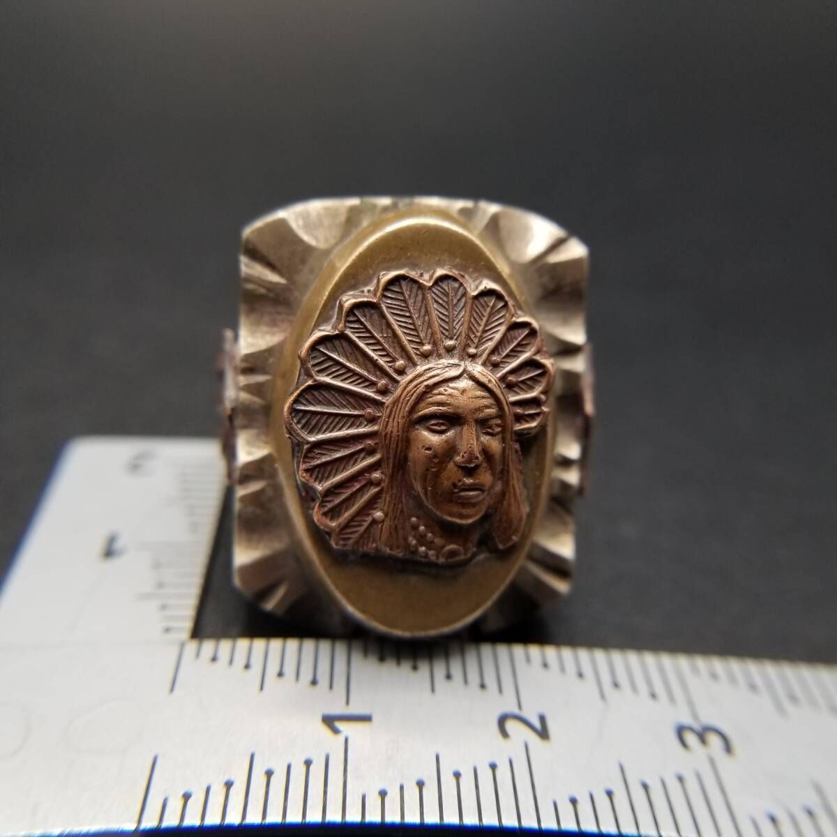 フェイス彫刻 シグネット