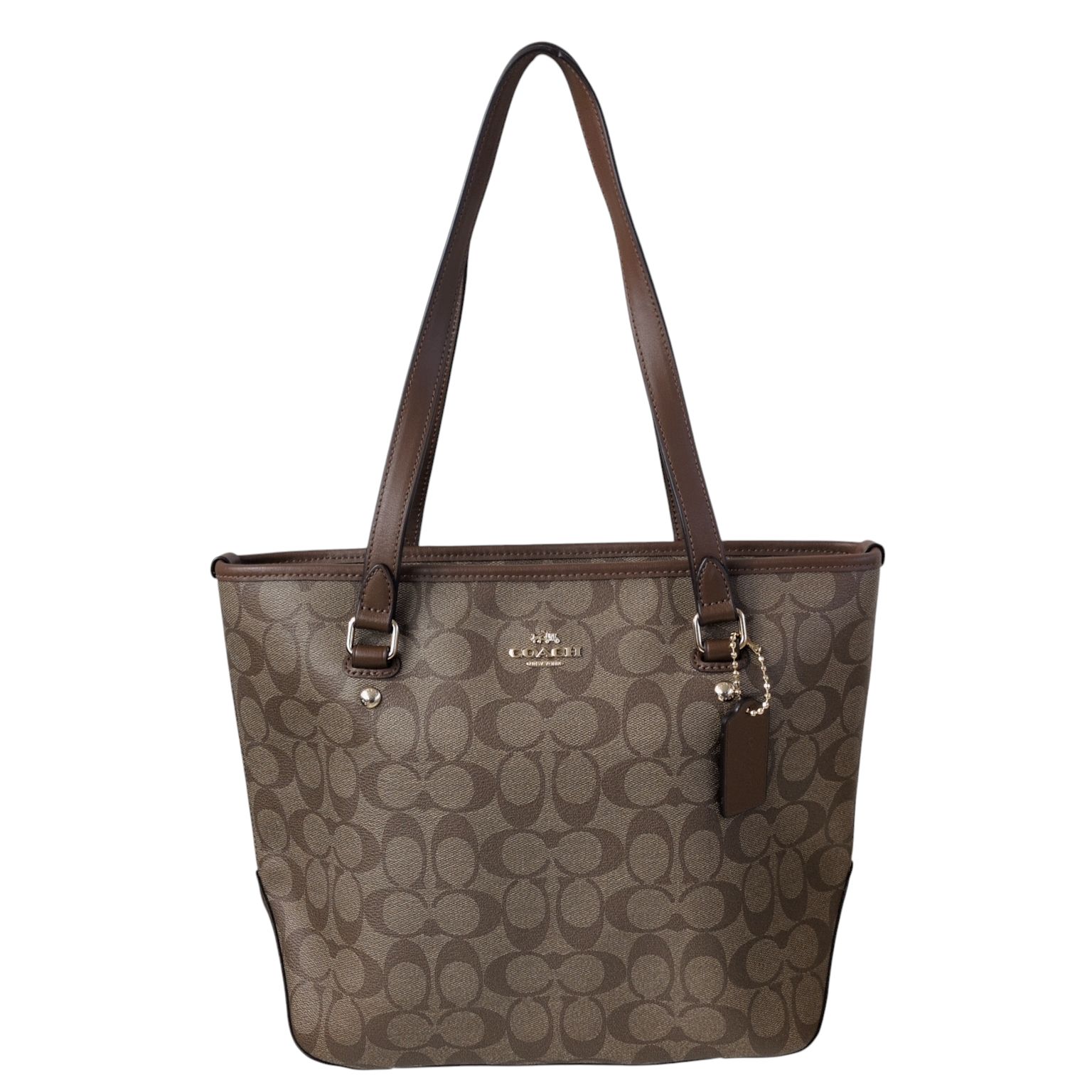 定番 人気】美品 COACH シグネチャー トートバッグ ビジネスバッグ