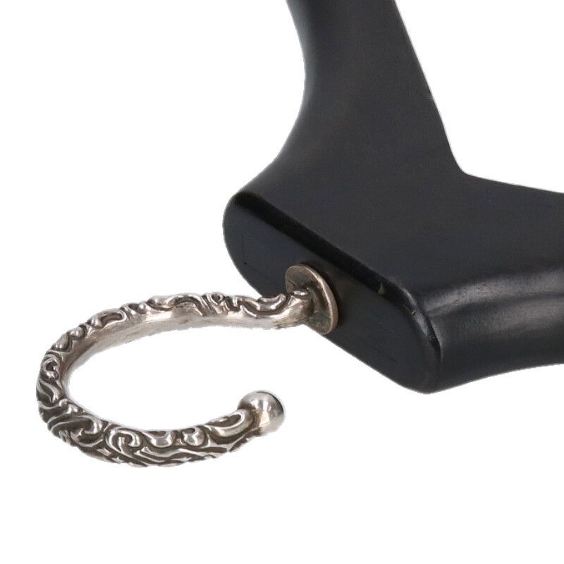 クロムハーツ EBONY CLOTH HANGER スクロールフックエボニーコート