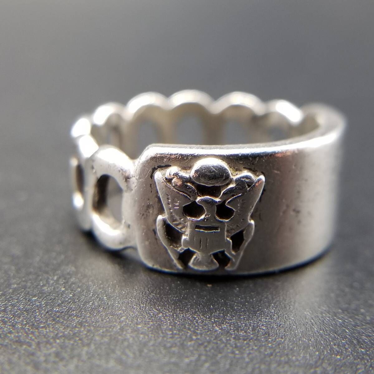 アメリカ国章 白頭鷲 紋章 Friendship 925 シルバー ヴィンテージ 販売