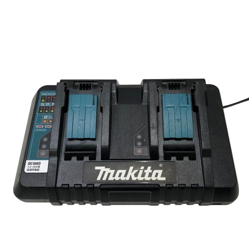 makita マキタ 2口急速充電器 DC 18 RD ブラック