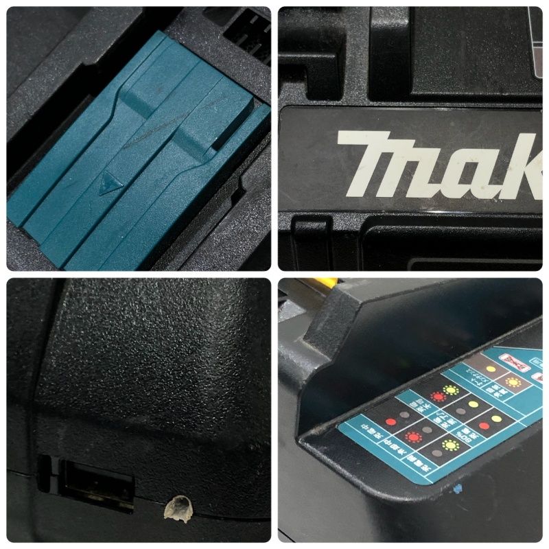  makita マキタ 2口急速充電器 DC 18 RD ブラック その他 電動工具 エア工具