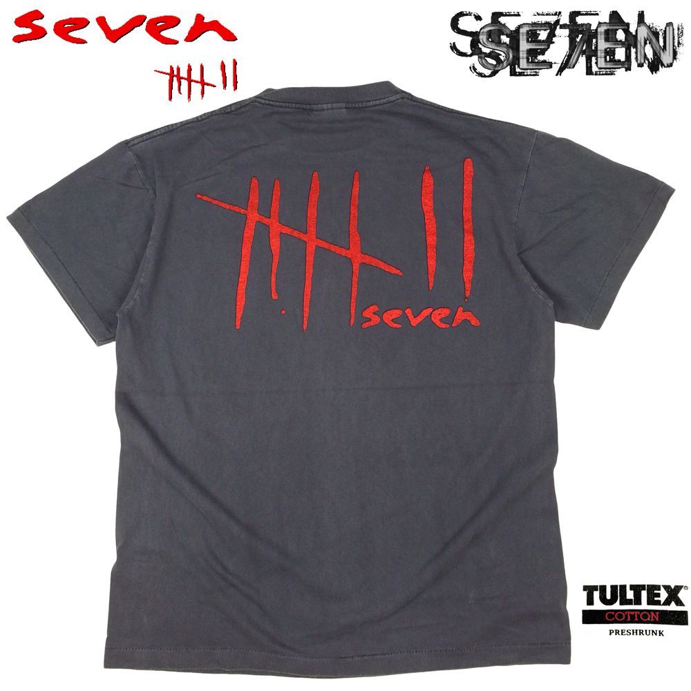 346 SEVEN セブン Tシャツ 半袖 SE7EN 1995 アメリカ ブラットピット
