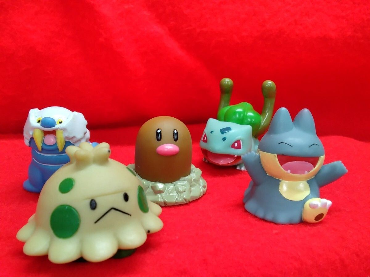 おもちゃ フィギュア ポケモン 指人形 ソフビ 18ケまとめ 中古品