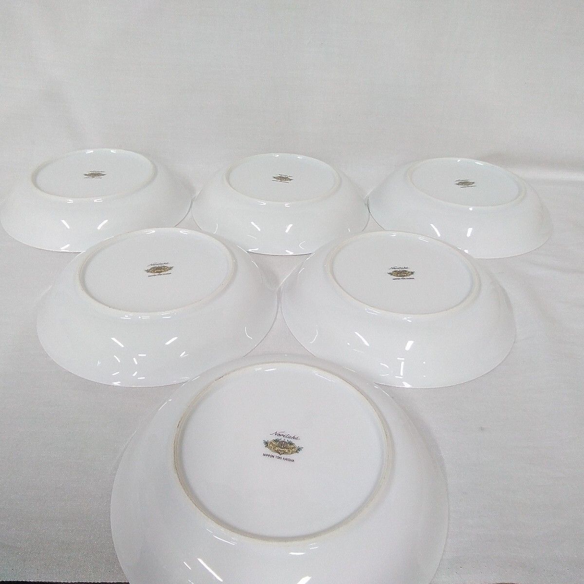 ノリタケ/スープ皿/6枚セット/長期保管品/傷あり/花柄/スープやカレー