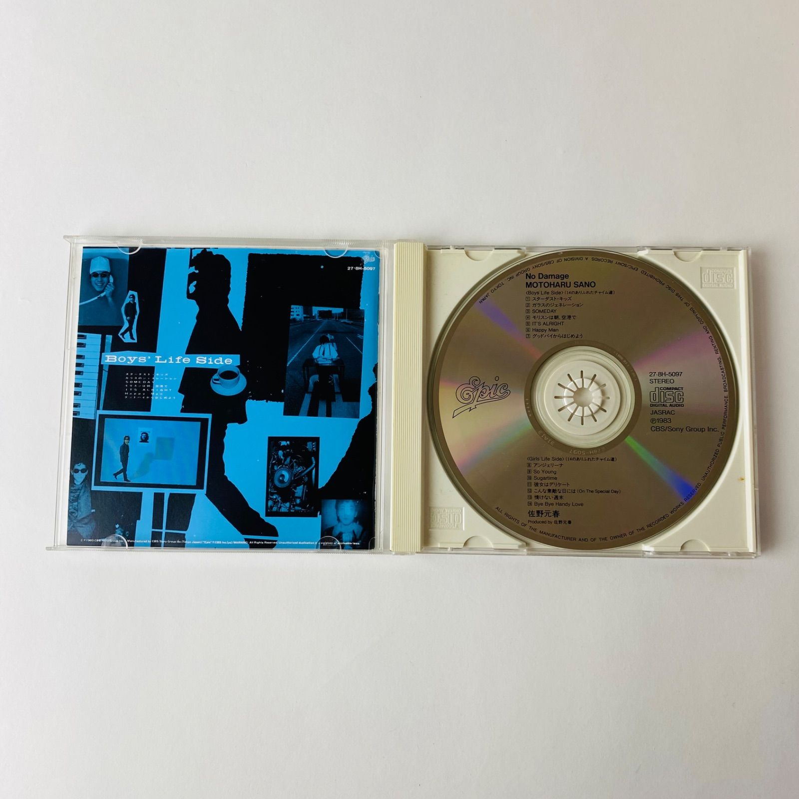 佐野元春 / No Damage ノー・ダメージ 27・8H-5097 [K5]【CD】 - メルカリ