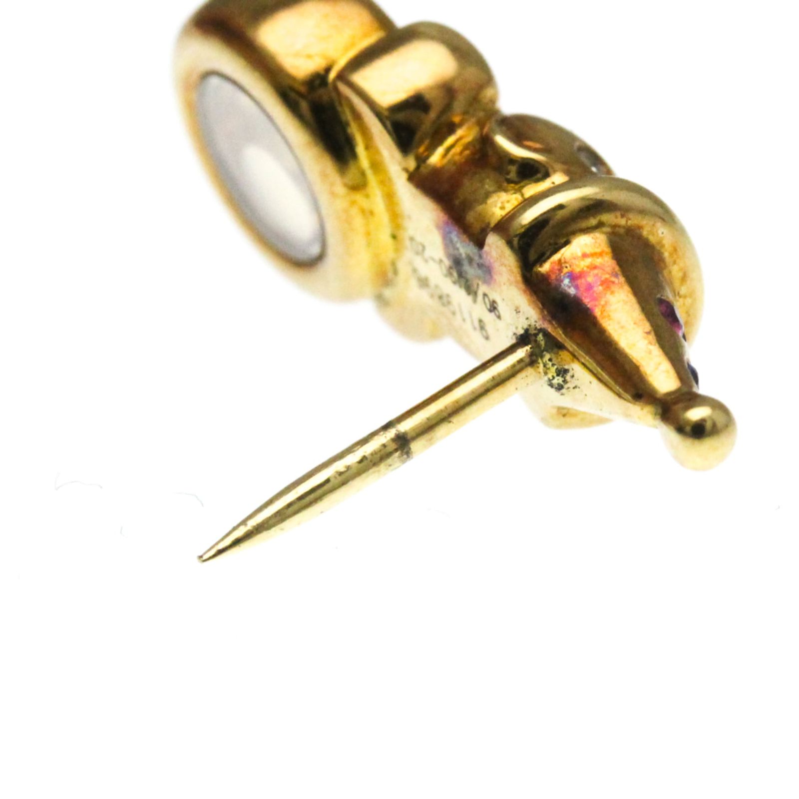 ショパール Chopard スノーマンブローチ 90 2190 K 18イエローゴールド 18 YG ダイヤモンド ブローチ ゴールド