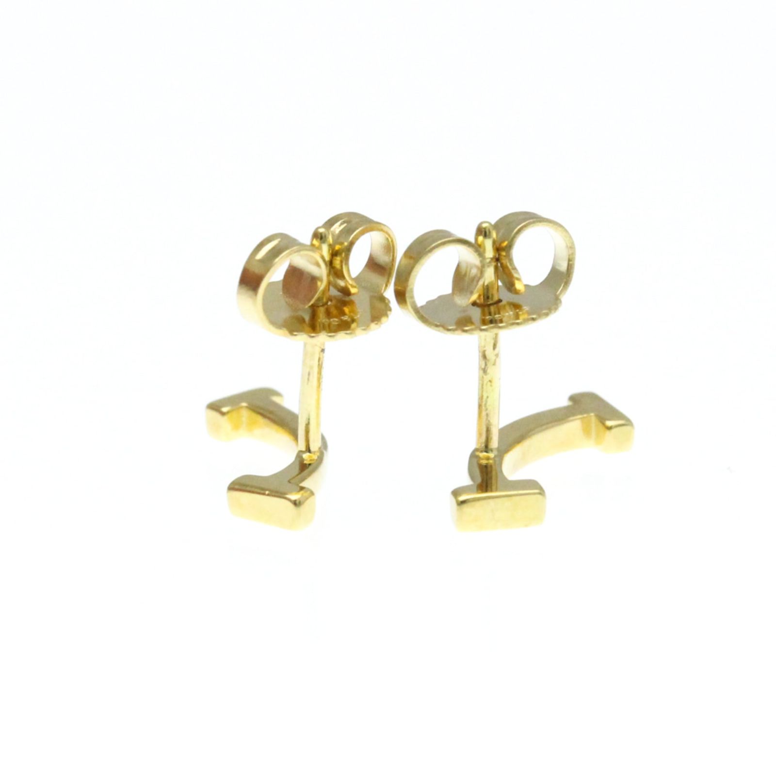 ティファニー(Tiffany) ティファニー T スマイル ピアス 無し K18