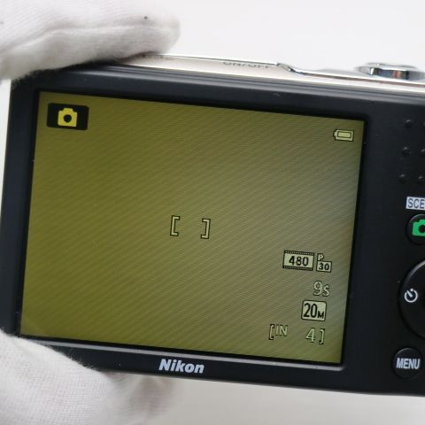  超 COOLPIX L 32 シルバー コンデジ Nikon 本体 02000 コンパクトデジタルカメラ デジタルカメラ