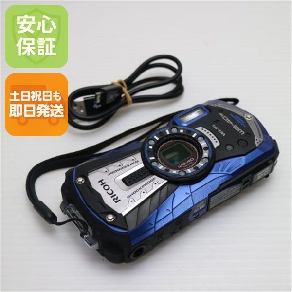 WG-40 w ブルー コンデジ RICOH 本体 02000