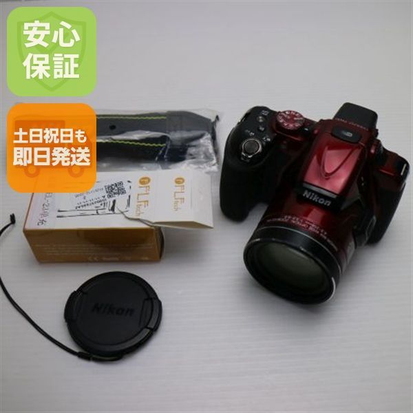 COOLPIX P 600 レッド デジカメ ニコン 本体 02000