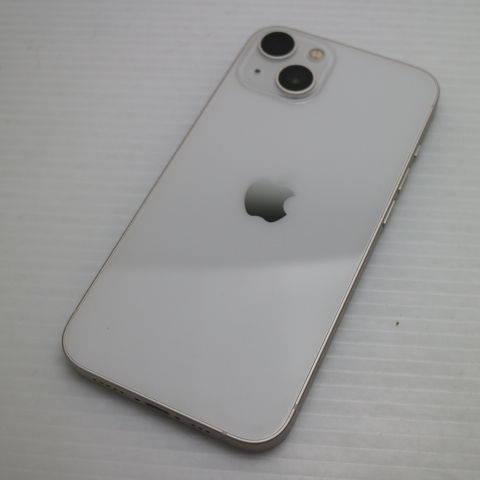 超美品 SIMフリー iPhone13 512GB スターライト 本体 即日発送 土日祝