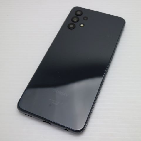 新品同様 Galaxy A32 5G SCG08 オーサムブラック 白ロム 本体 即日発送