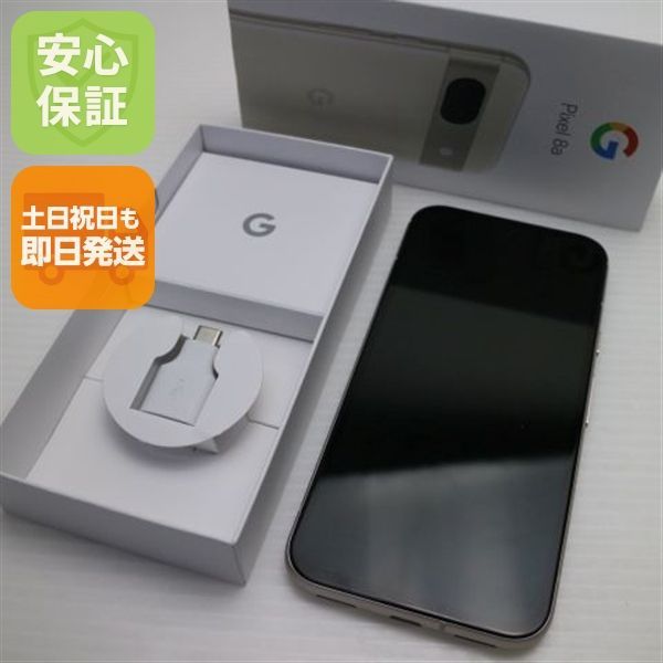 超美品 SIMフリー Google Pixel 8a ポーセレン スマホ Google 即日発送