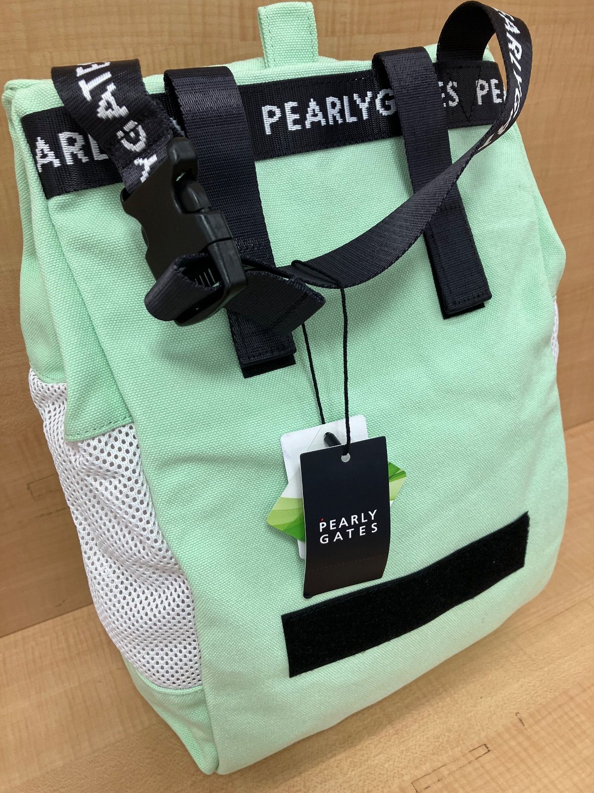 GF1 パーリーゲイツ PEARLY GATES シューズケース グリーン系 【新品