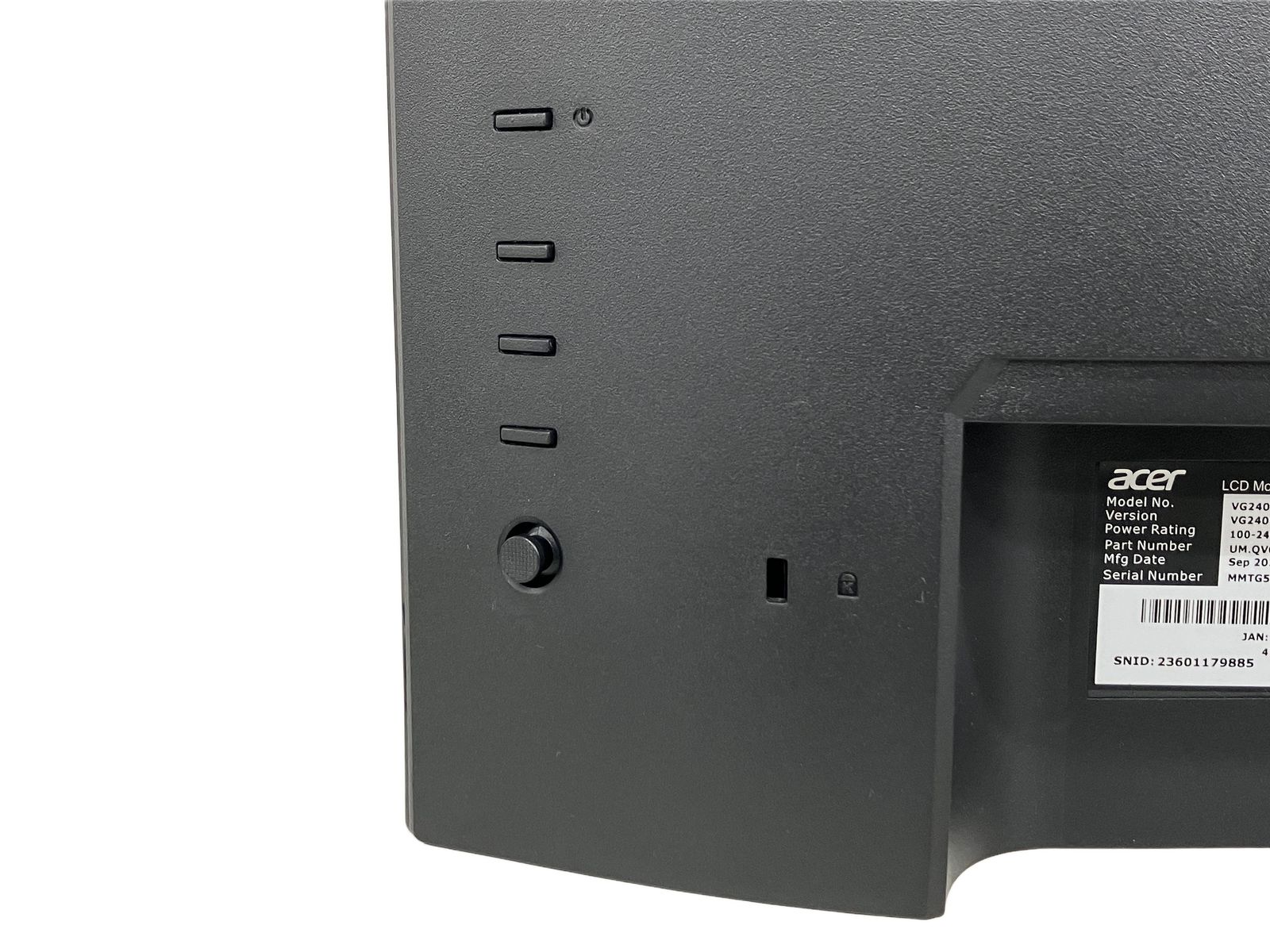 acer VG240Y 23.8インチ 液晶 モニター ディスプレイ ゲーミング