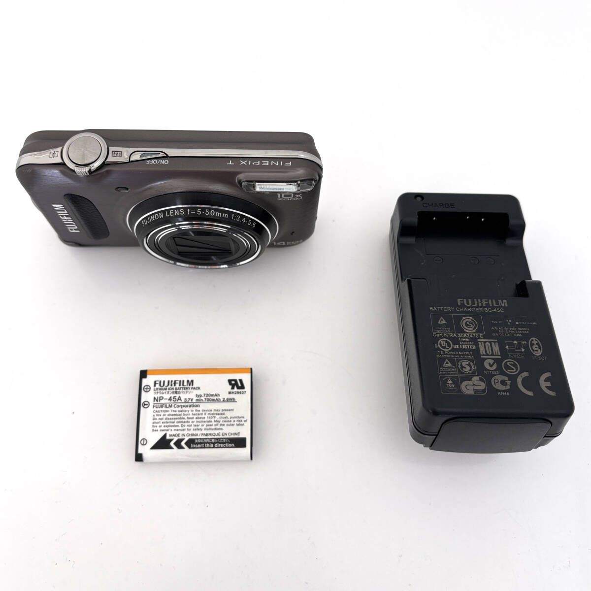 フジフイルム Fujifilm FinePix T 300 コンパクトデジタルカメラ バッテリー 充電器付き P 508