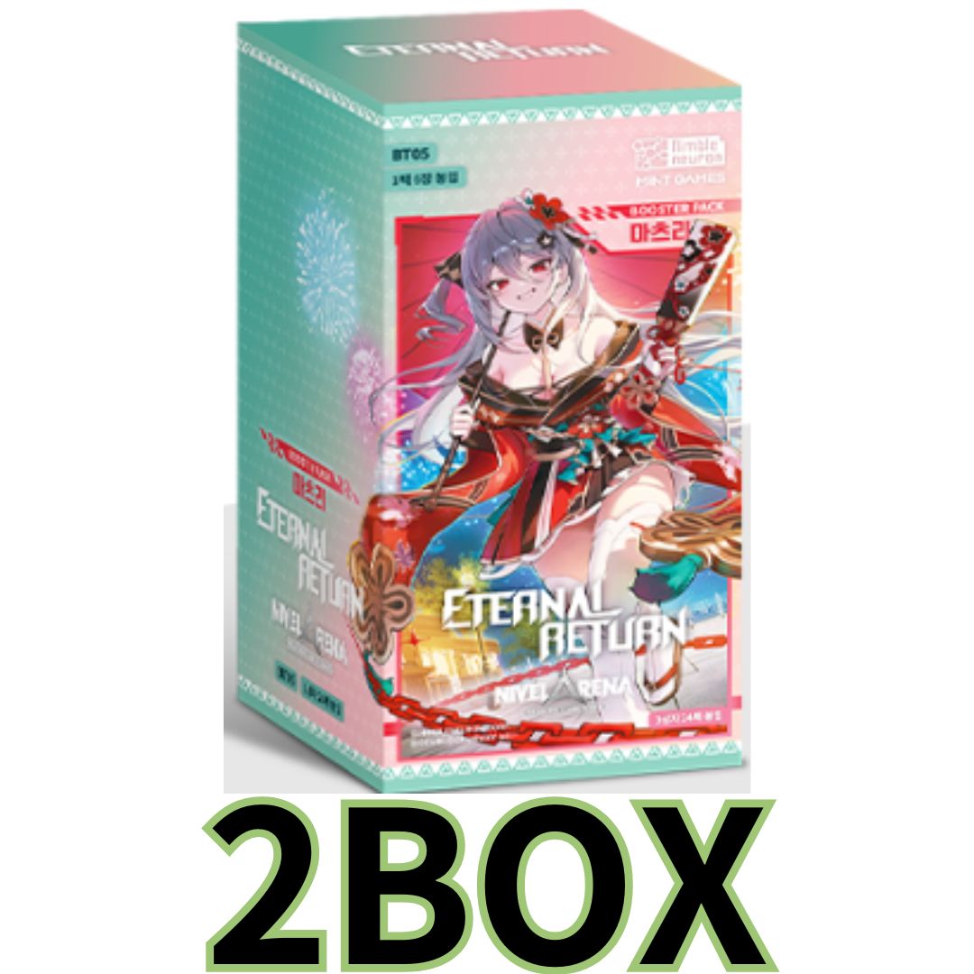 エターナルリターン 二ベルアリーナ ブースターパック BT 05 まつり 韓国語版 2 BOX