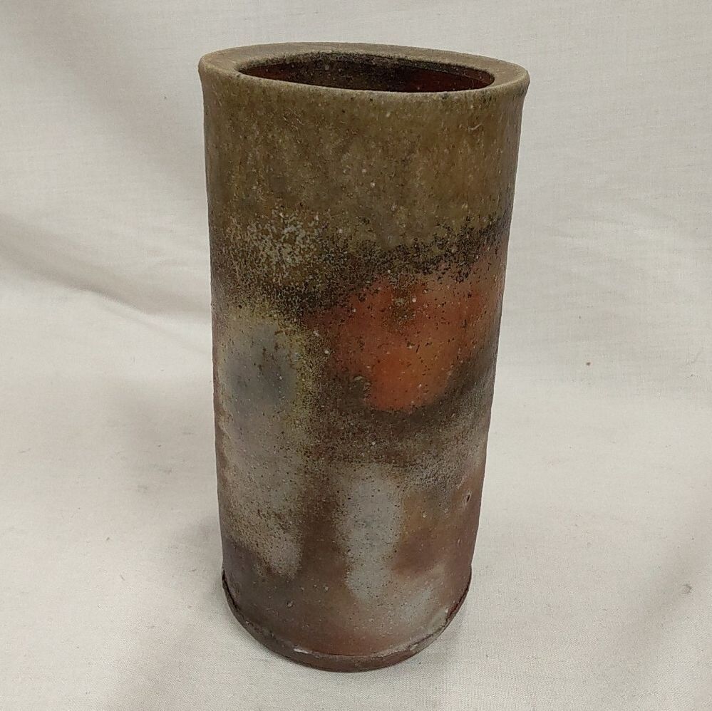 備前焼　花瓶 備前焼 森宝山窯 花器 花入 花瓶 備前花入 N754 - メルカリ