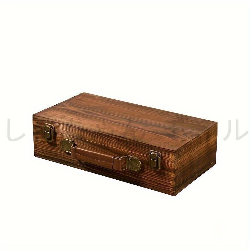 新品未使用木製 収納ケース 収納箱 ヴィンテージ アンティーク 古家具