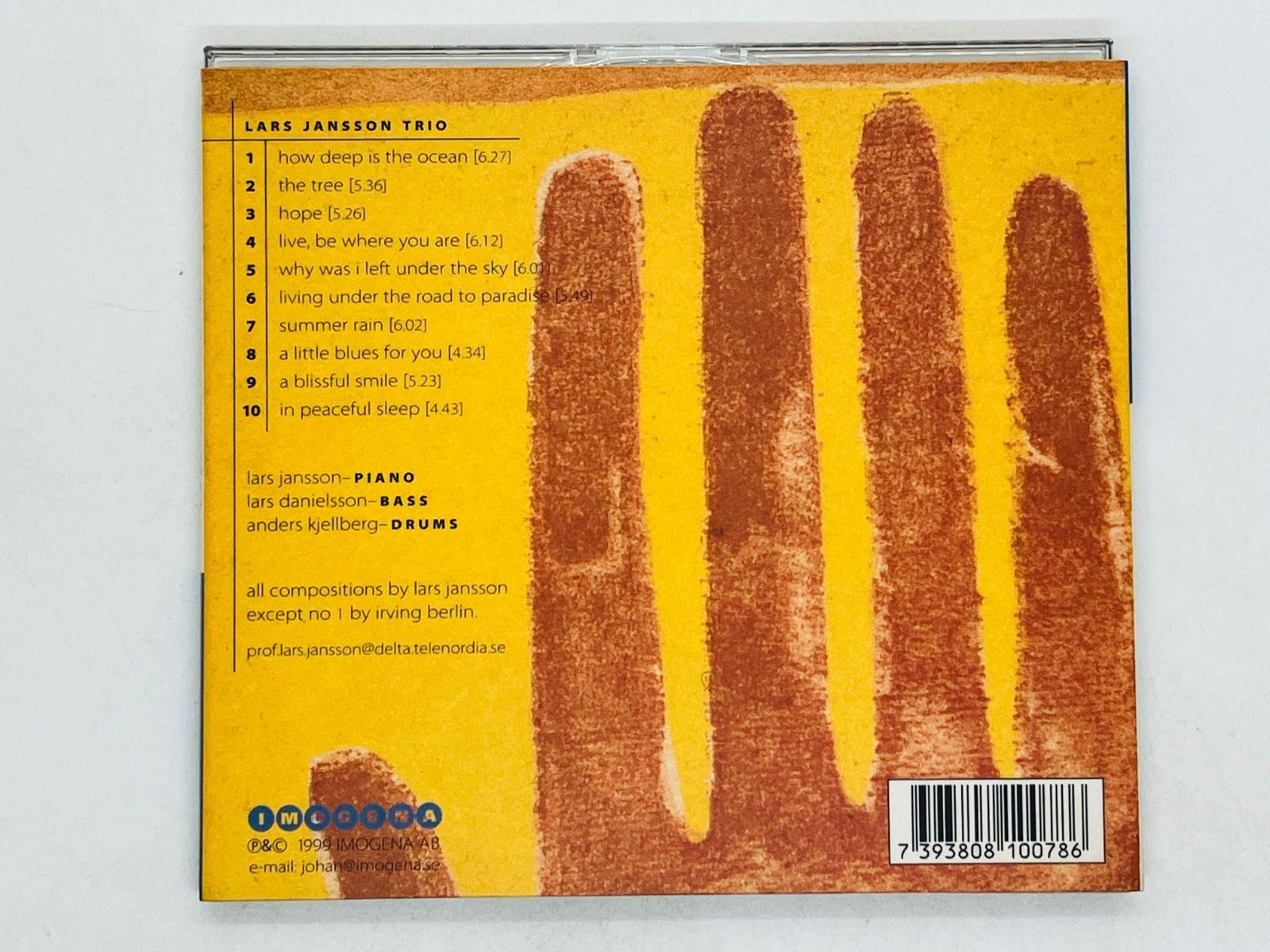 CD LARS JANSSON TRIO / hope / ラーシュ・ヤンソン・トリオ / ホープ