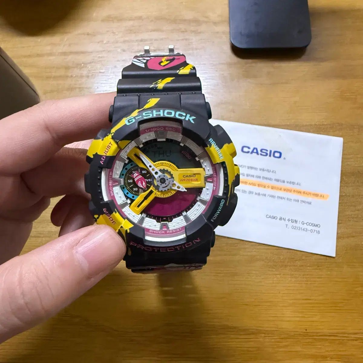 G SHOCK ロール コラボ Jinx 時計 フルセット GA 110 LL S級