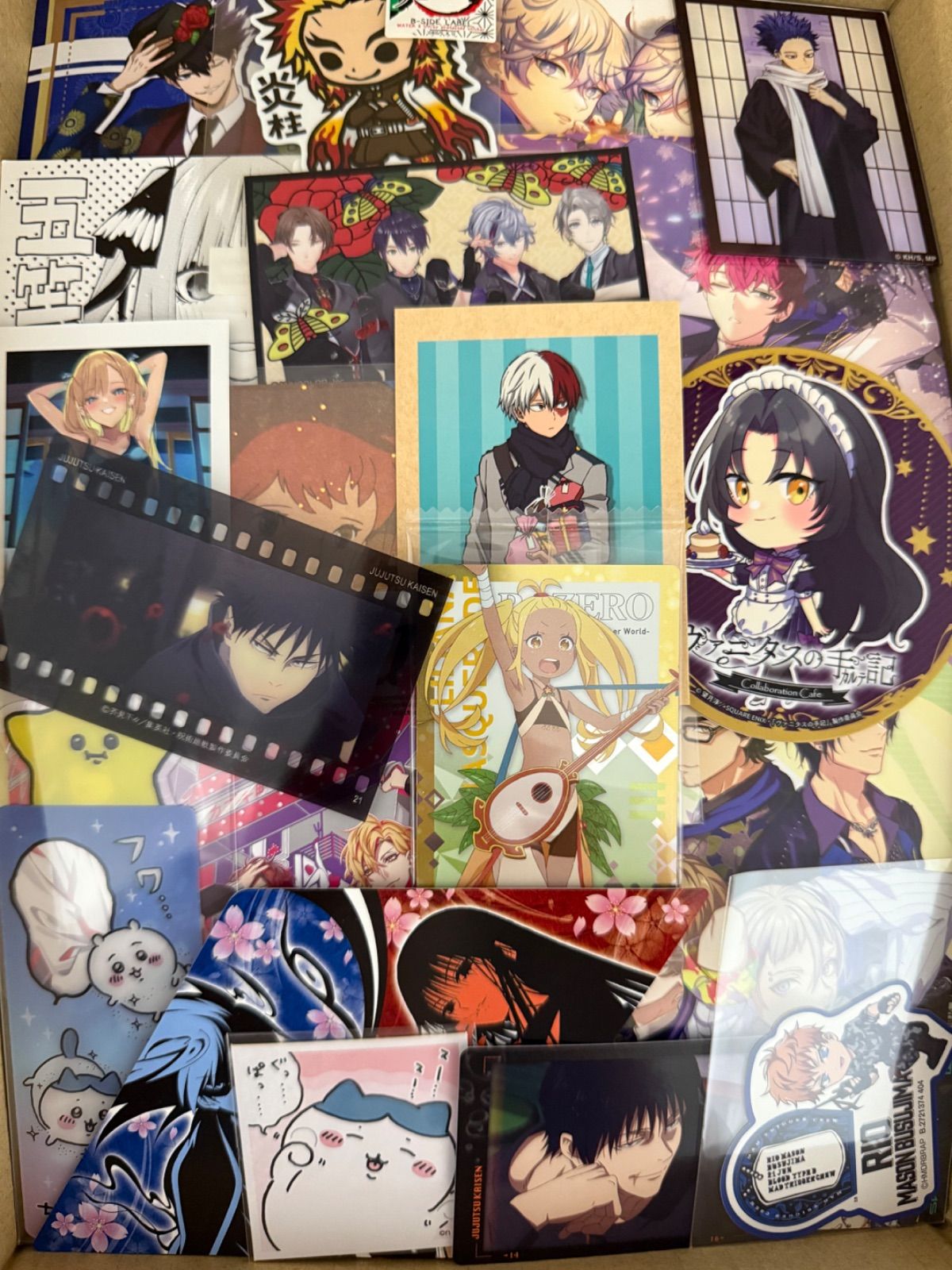 紙類 アニメ ゲーム まとめ売り 大量 コースター ポストカード カード