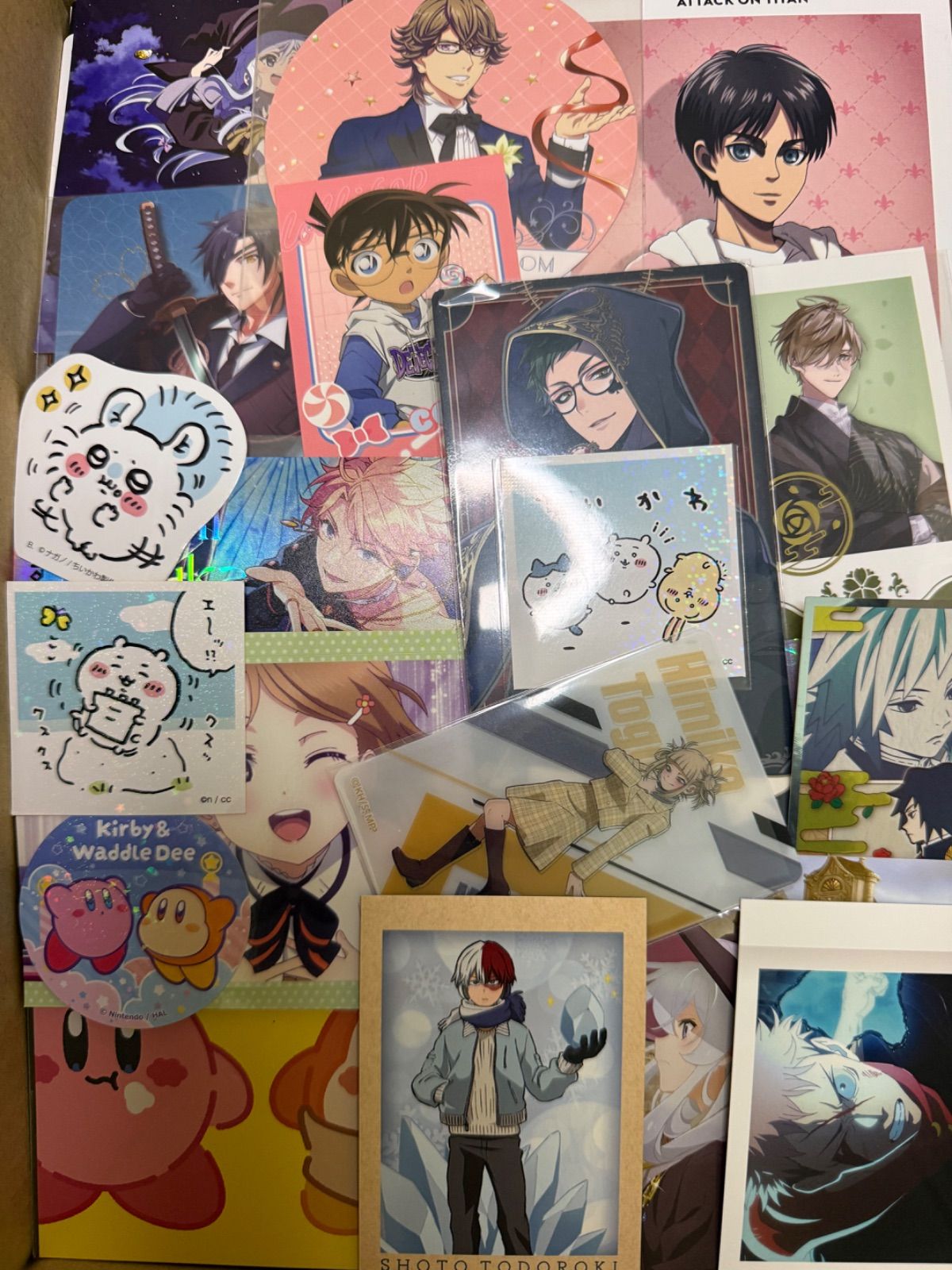 紙類 アニメ ゲーム まとめ売り 大量 コースター ポストカード カード
