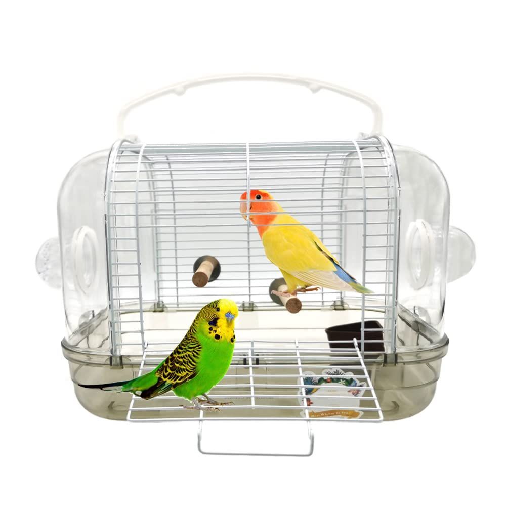 特価商品】鳥 キャリー インコ キャリーケース 止まり木付き 文鳥