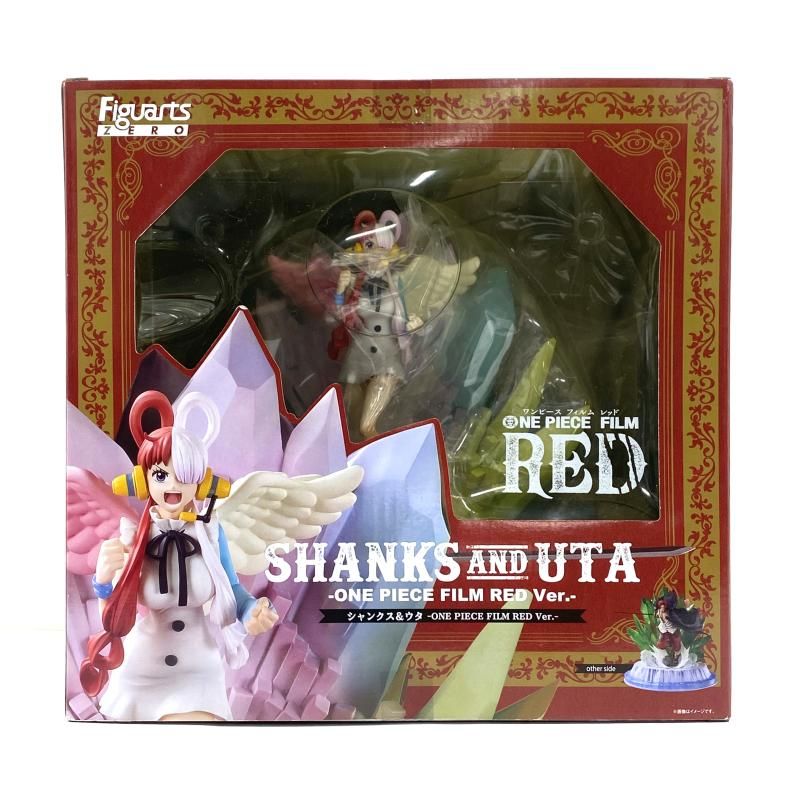 中古】【未開封/箱傷み】フィギュアーツZERO[超激戦]シャンクス＆ウタ