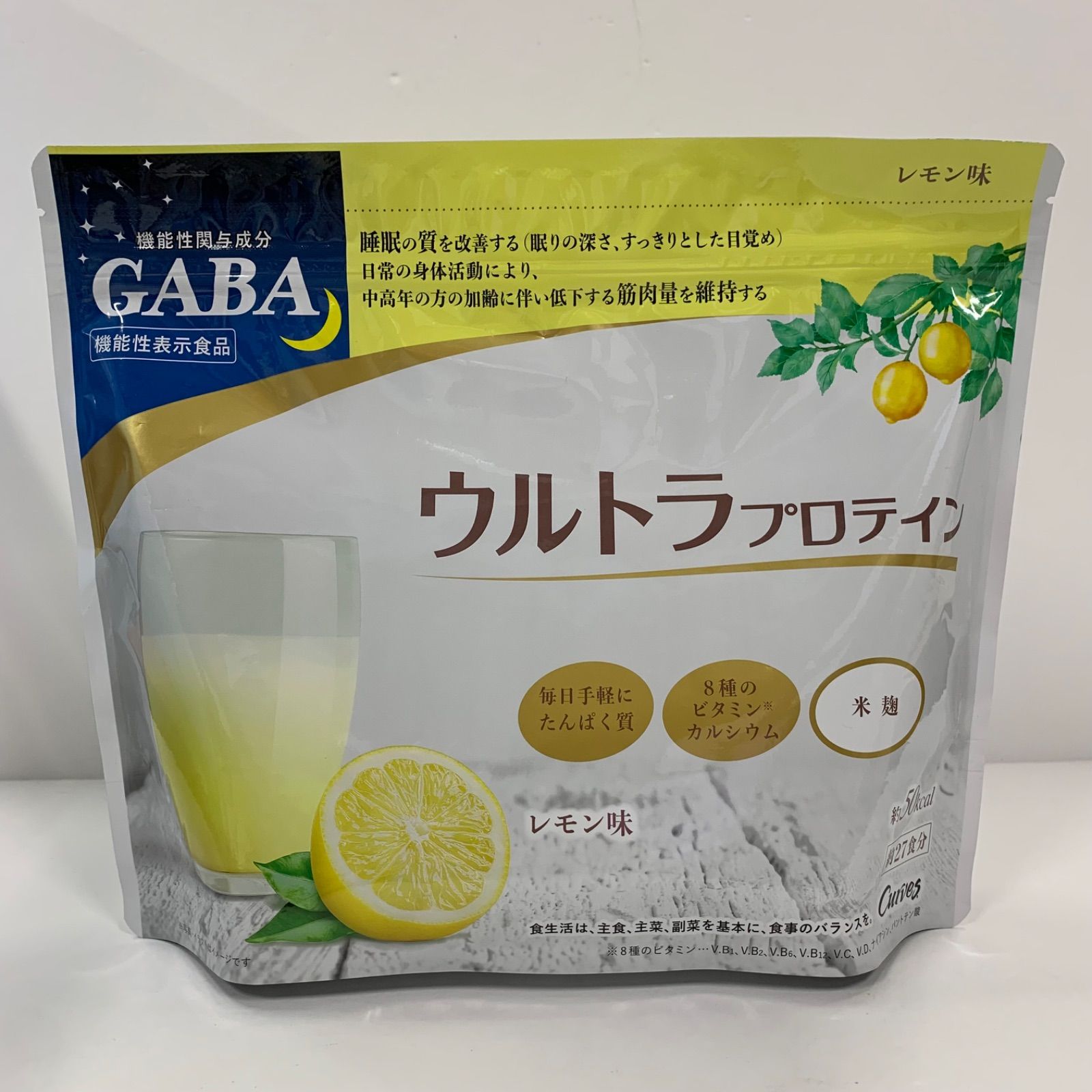 A7909 カーブス ウルトラプロテイン レモン味 約27食分 394.2g 2701