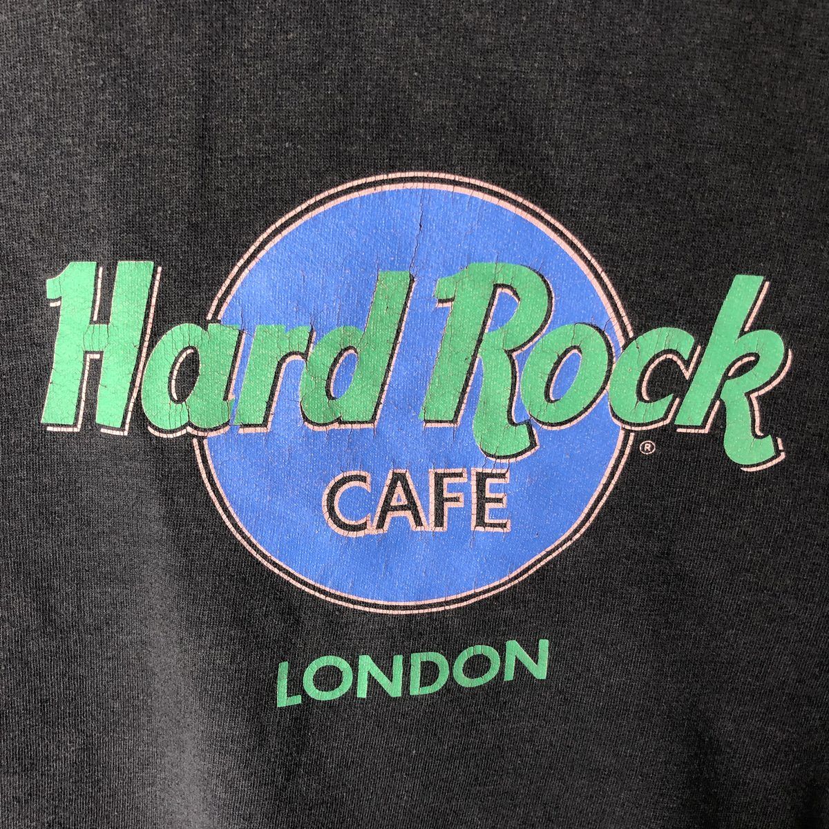 古着 HARD ROCK CAFE ハードロックカフェ アドバタイジング スウェット