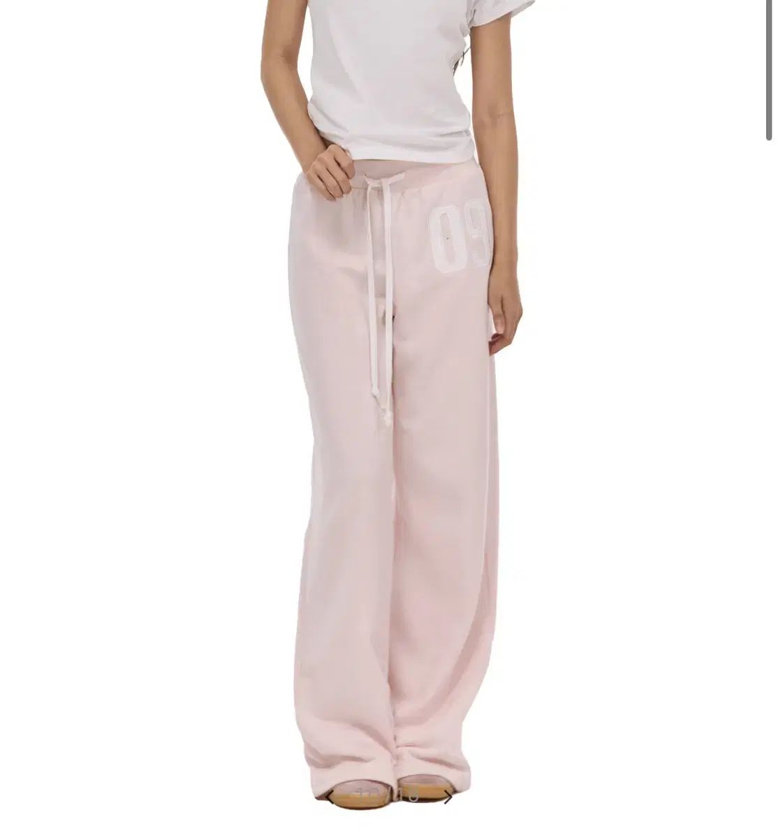 クリーシアー 09 ナンバリング パンツ ピンク