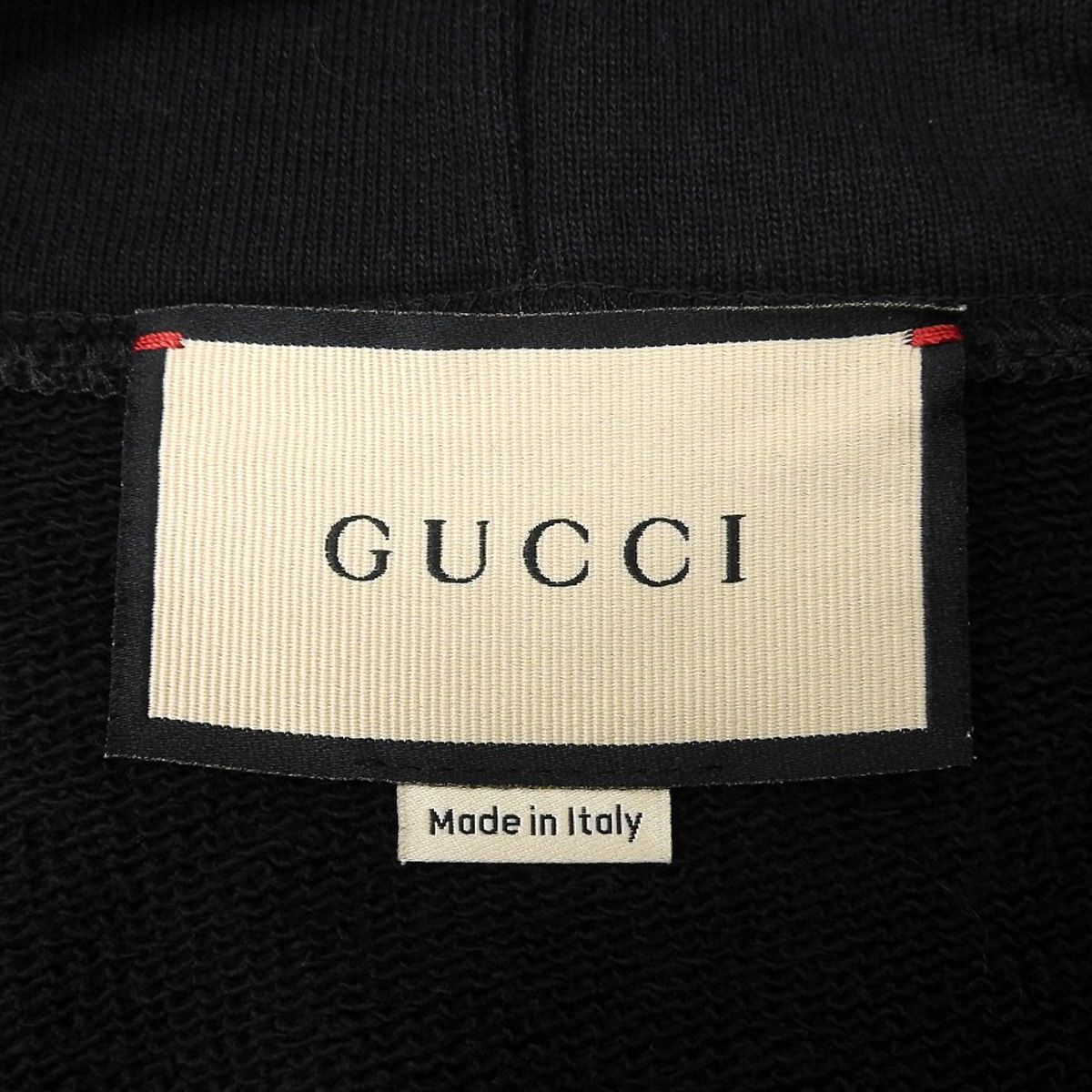 GUCCI(グッチ) バックプリント プルオーバー パーカー スウェット