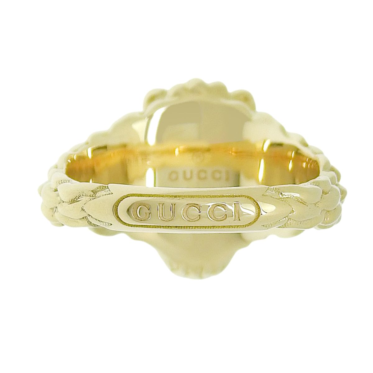 GUCCI(グッチ) ライオンヘッド アメジスト/ダイヤモンド イエロー