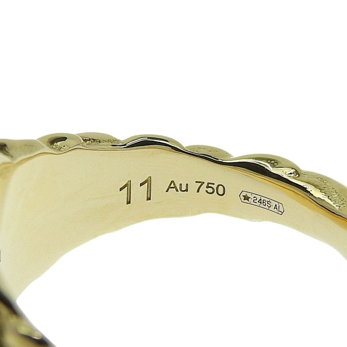 GUCCI(グッチ) ライオンヘッド アメジスト/ダイヤモンド イエロー