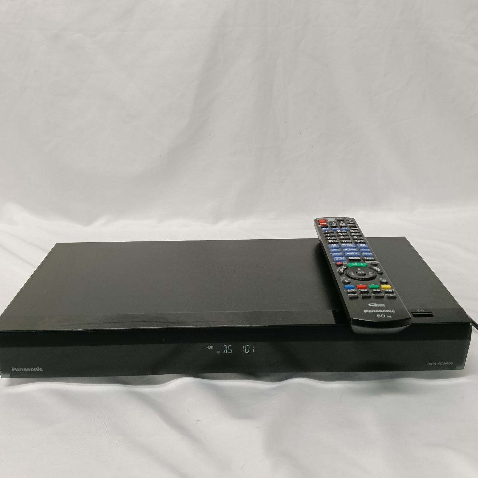 動作良好 Panasonic パナソニック 4 Kチューナー内蔵 ブルーレイディスクレコーダー DIGA DMR CW 400 TB 2019年製