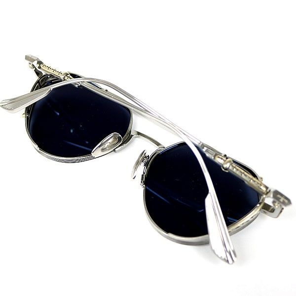 CHROME HEARTS クロムハーツ RIDE サングラス メガネ アイウェア メンズ SV 925 黒系 シルバー 101032