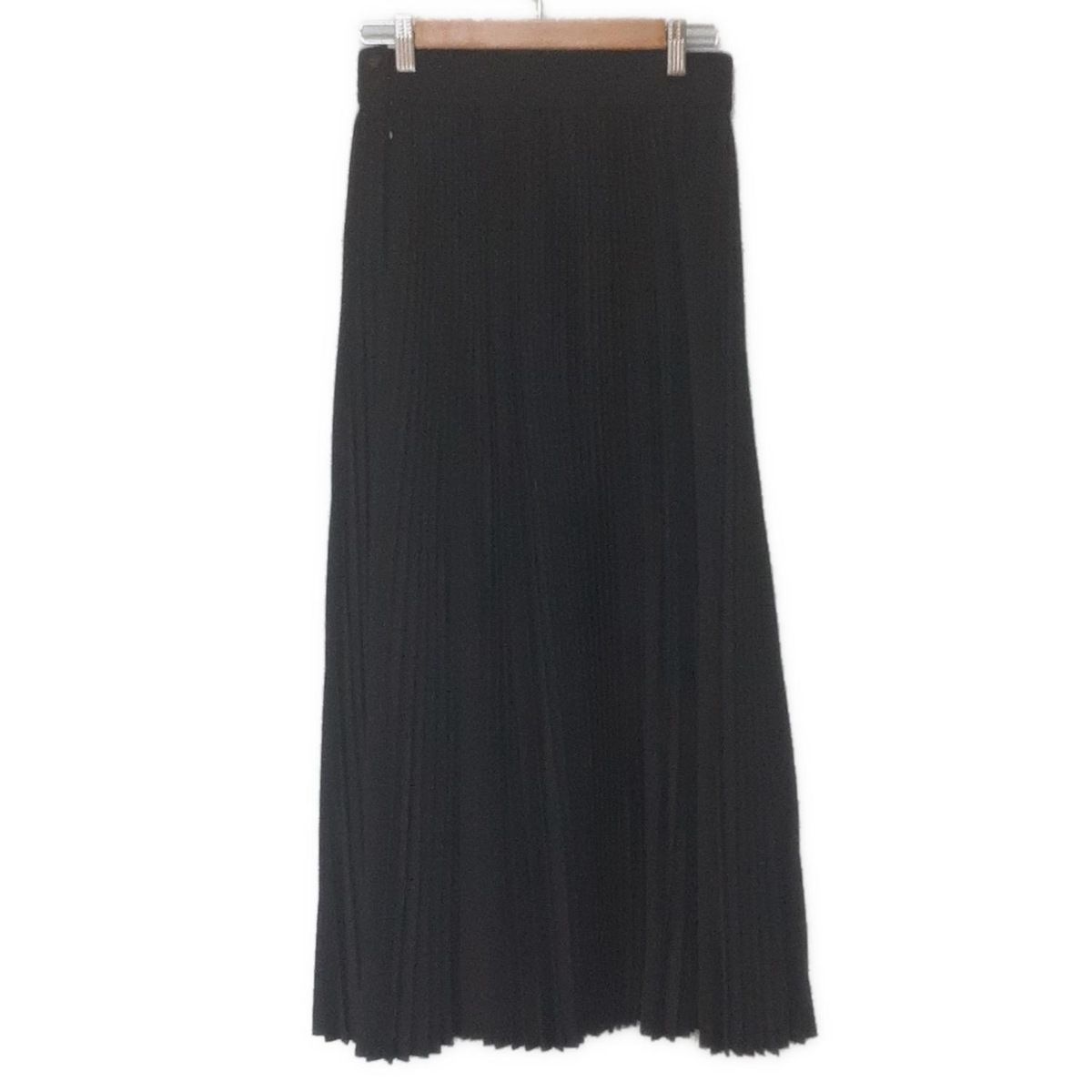 HYKE ハイク プリーツスカート 黒 サイズ2 HYKE(ハイク) ロングスカート サイズ2 M レディース美品 - 黒 プリーツ