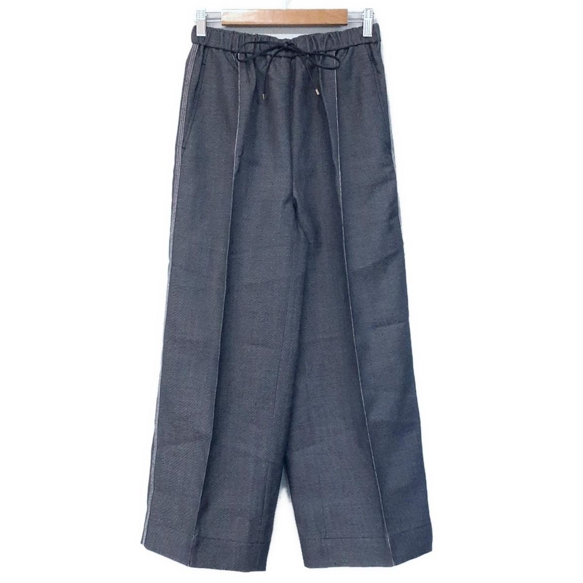 ebure(エブール) パンツ サイズ36 S レディース - ダークネイビー フル