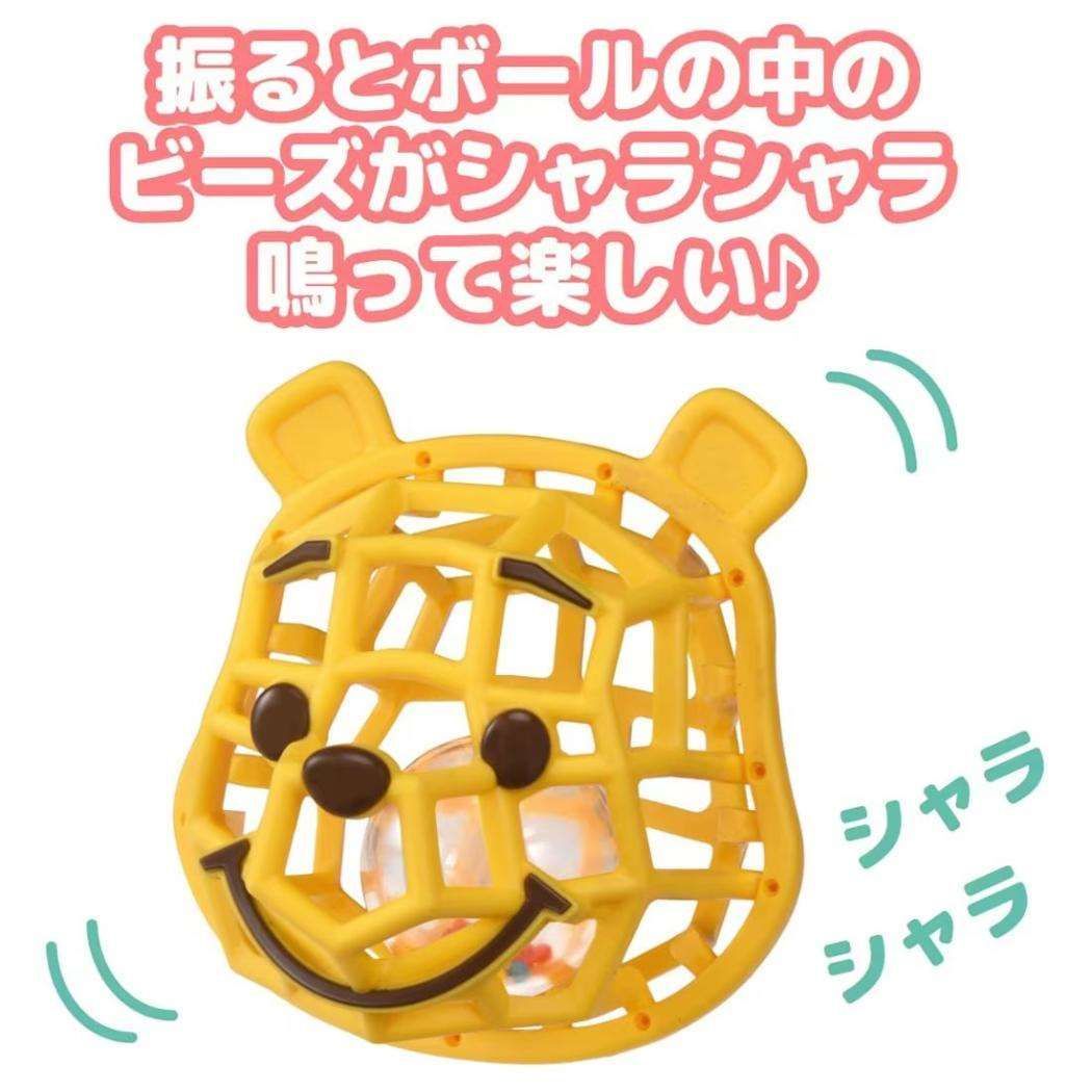 くまのプーさん 知育玩具 おかおのガラガラころりん ボール入り