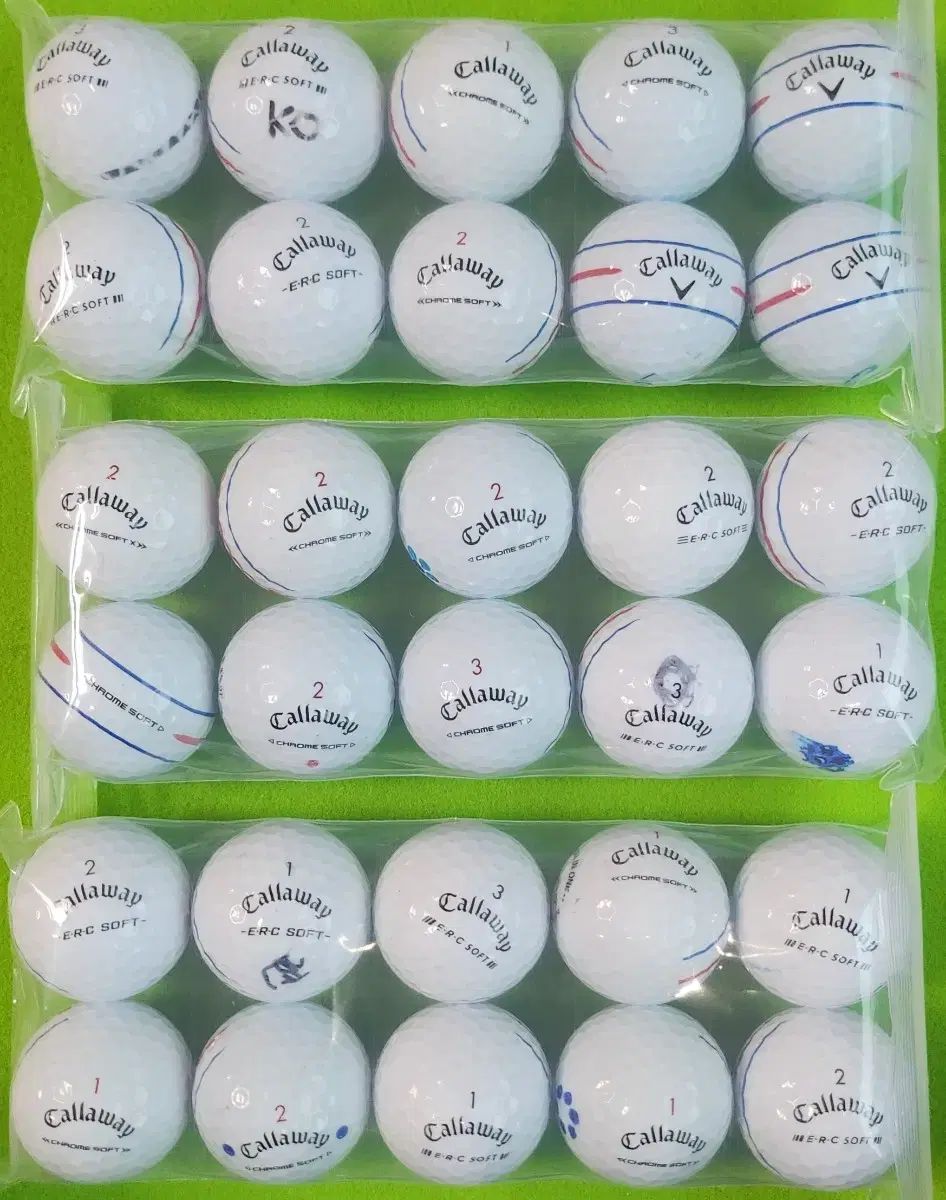 キャロウェイ トリプルトラック 30個 - ロストボール