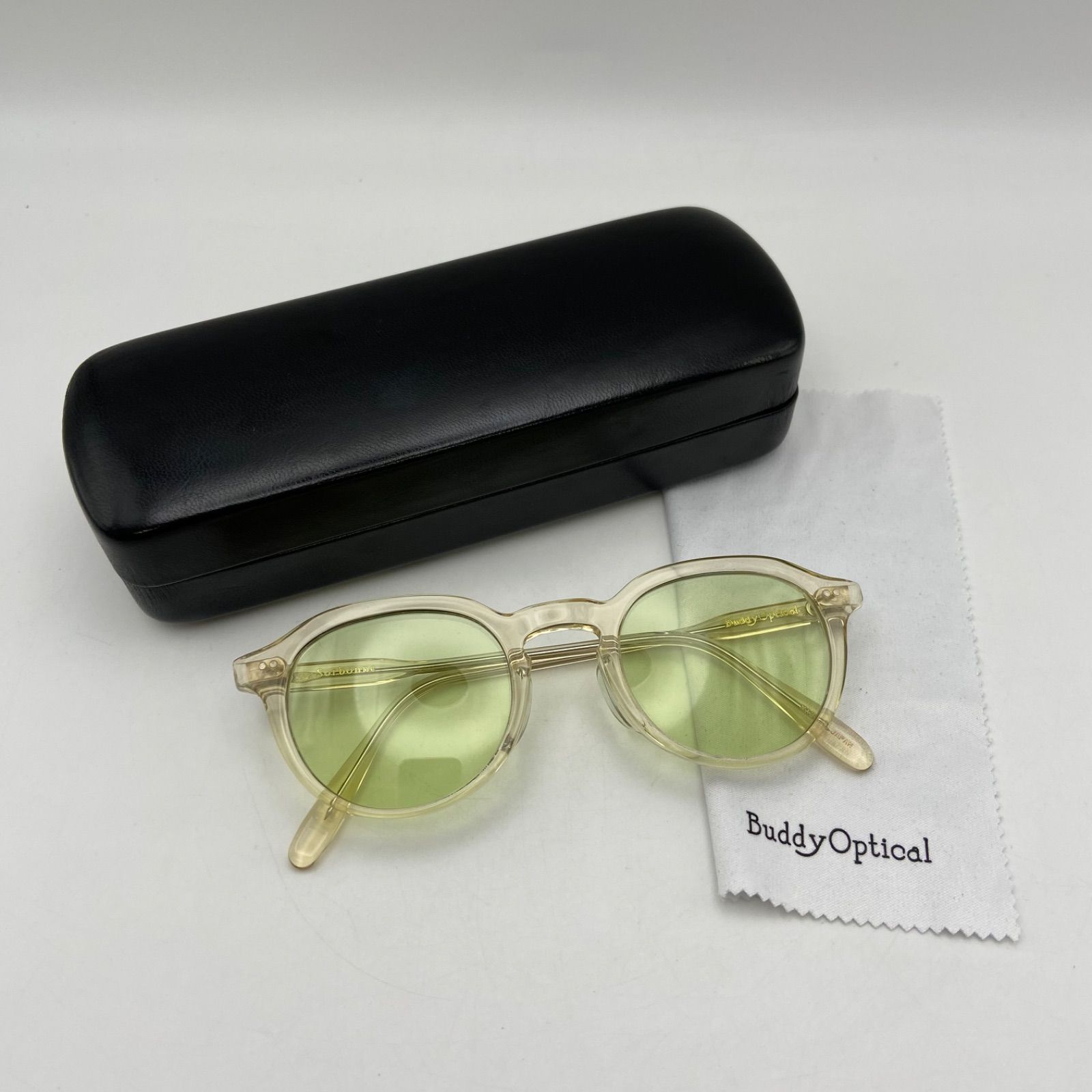 Buddy Optical バディオプティカル Sorbonne サングラス メガネ アイウェア クリアイエロー ME 81-3081