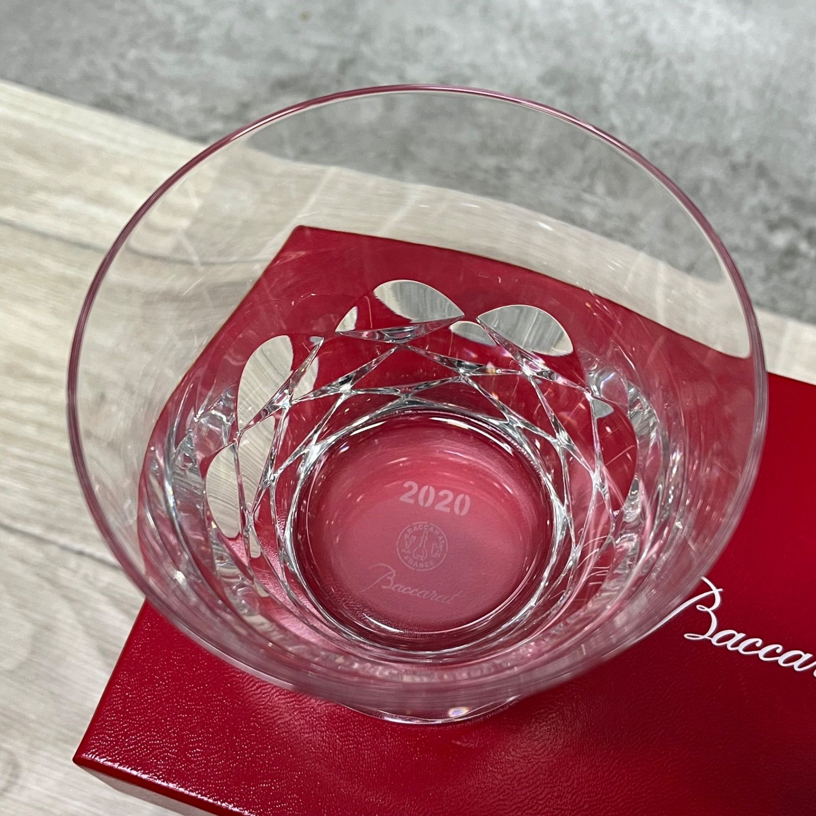 ★未使用★ バカラ ロックグラス ブラーヴァ 2020 ペアータンブラー【388644c2】