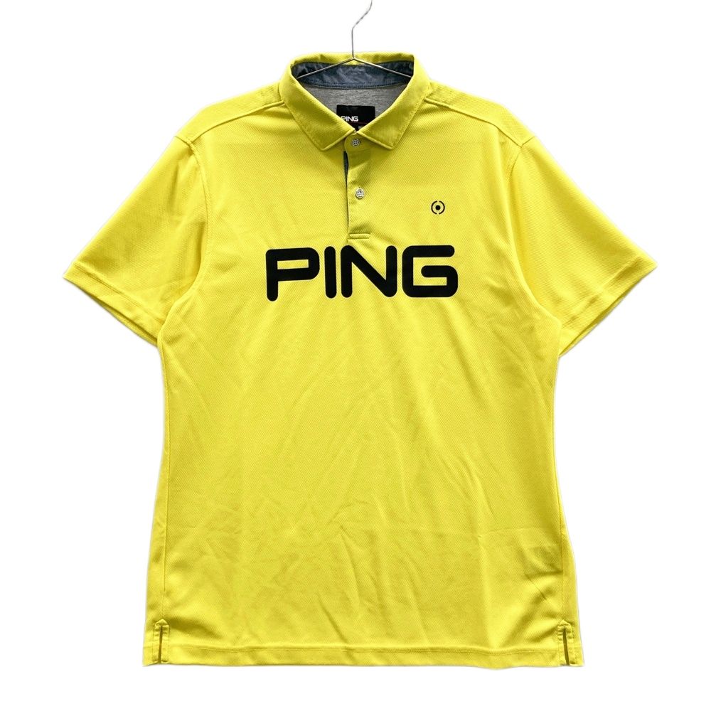 サイズ：LL PING ピン 半袖ポロシャツ イエロー系 [240101574931