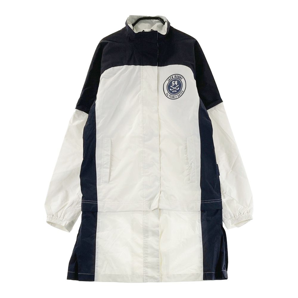 【極美品】ジャックバニー　多機能レインワンピース　レックカバー　ネイビー サイズ：0 JACK BUNNY ジャックバニー 多機能 レイン ワンピース