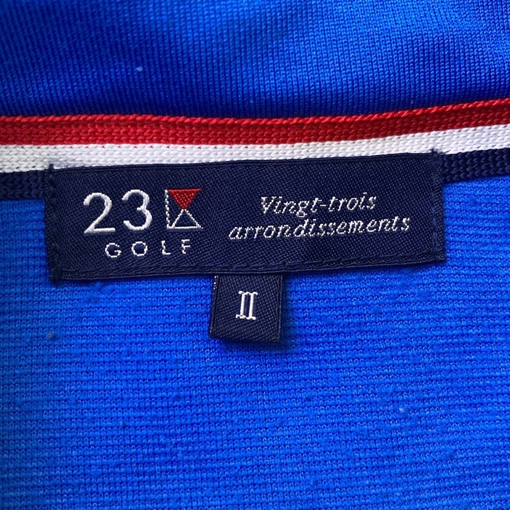 サイズ：2 23区GOLF ニジュウサンクゴルフ 長袖ジップ ボアジャケット