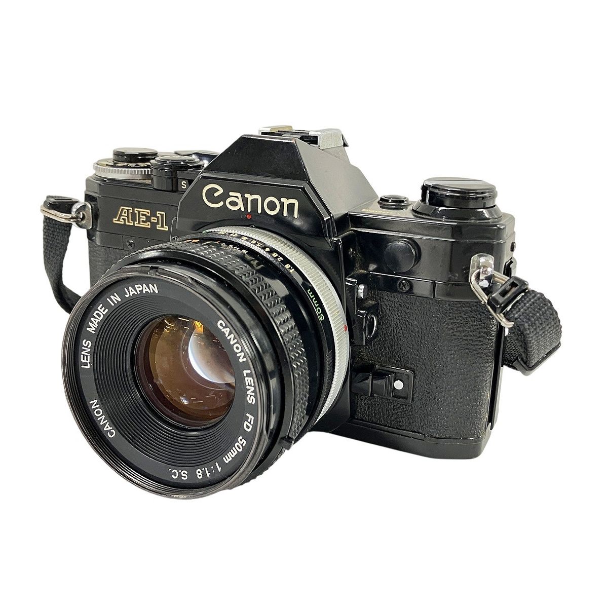 CANON AE 1 フィルムカメラ ボディ レンズ FD 50 mm 8 S C キャノン カメラ