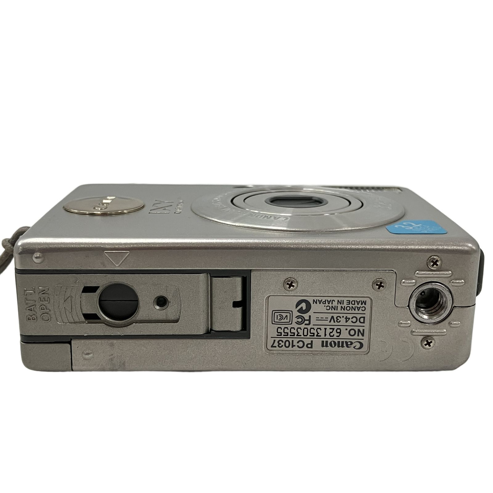 キャノン　Canon IXY DIGITAL 320 PC1037≪付属品多数≫ Canon IXY DIGITAL 320 PC1037 キャノン デジタルコンパクトカメラ